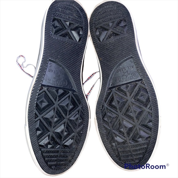 *SOLD* Converse Chuck Taylor DC Comics Harley Quinn High Top Sneakers Size 5/7 - Picture 5 of 13